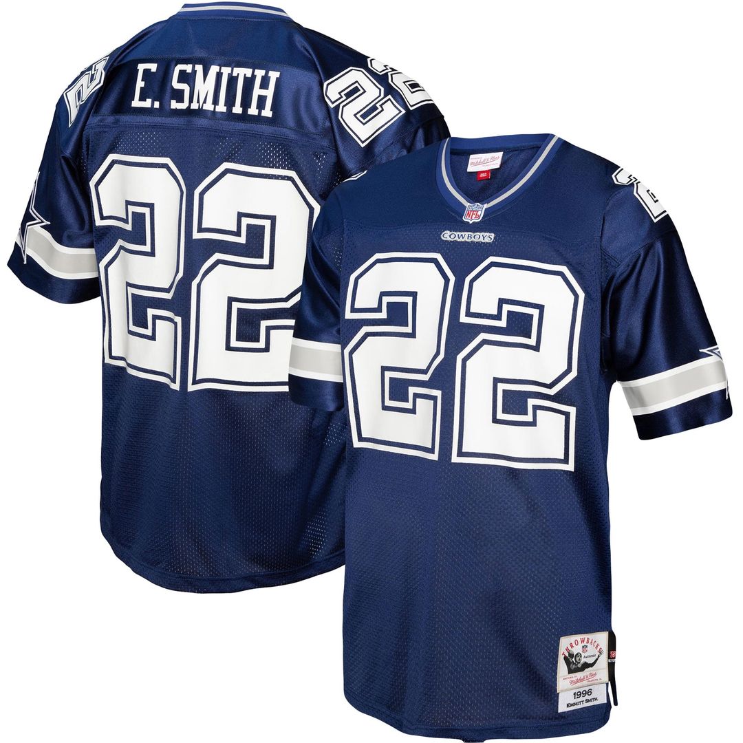 Emmitt Smith Dallas Cowboys Legacy Replica Jersey - Navy