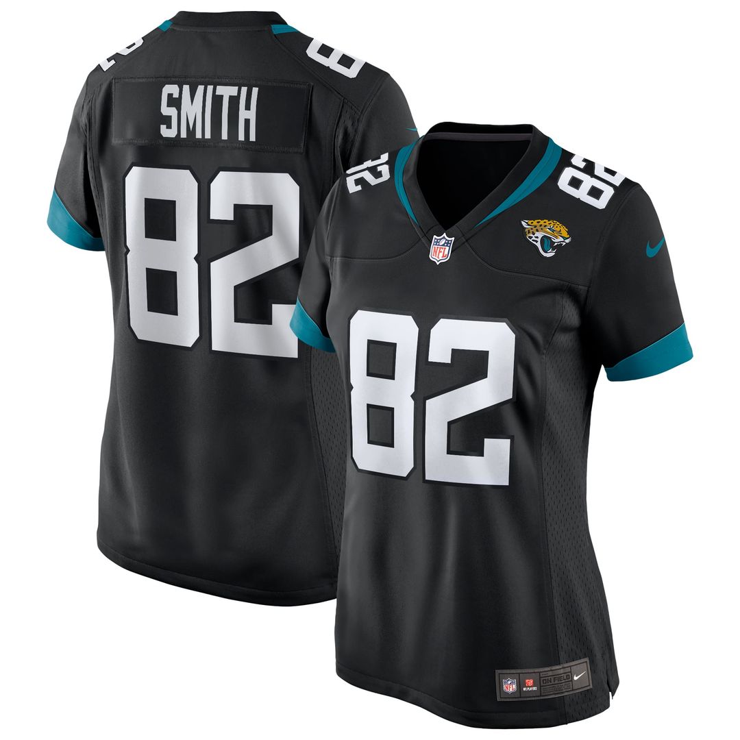 Jimmy Smith Jacksonville Jaguars Women's Game Retired Player Jersey - Black