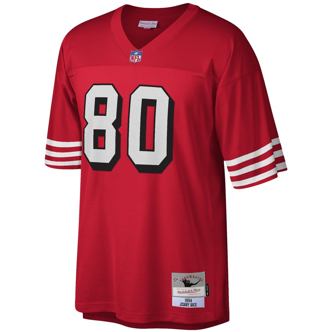 Jerry Rice San Francisco 49ers Legacy Replica Jersey - Scarlet