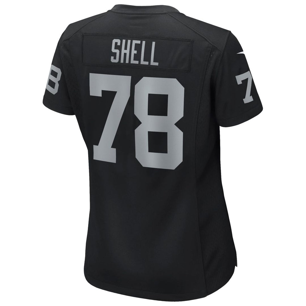 Art Shell Las Vegas Raiders Women's Game Retired Player Jersey - Black