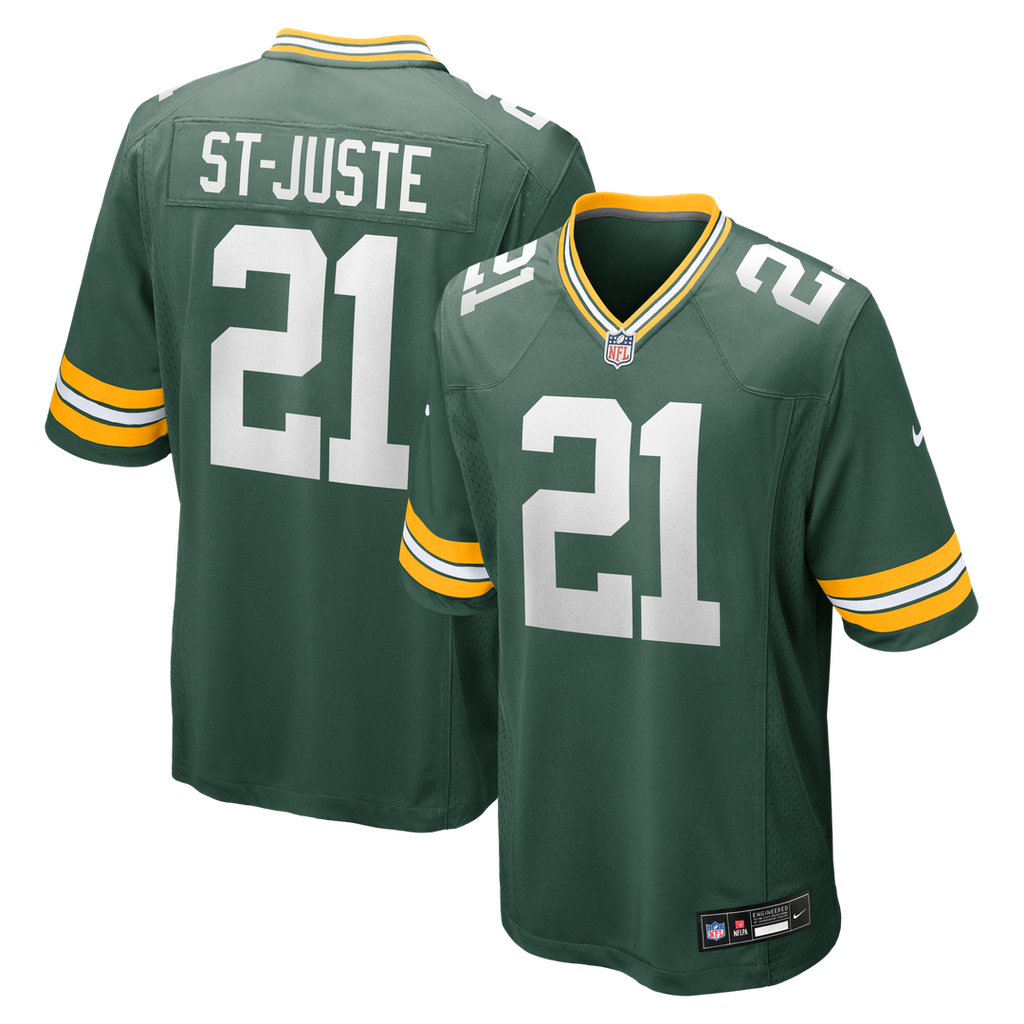 Benjamin St - Juste Green Bay Packers Team Game Jersey - Green