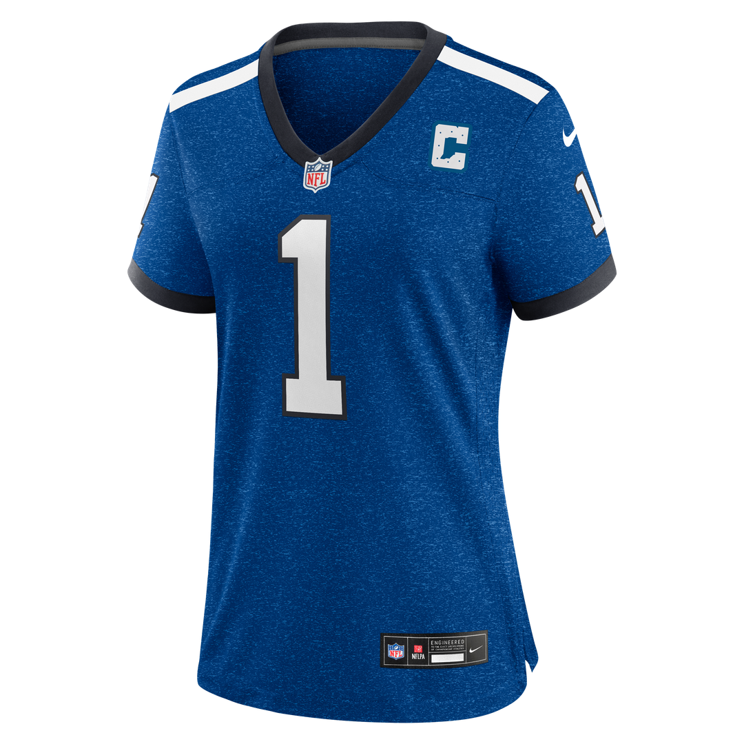 Ahmad Sauce Gardner Indianapolis Colts Women's Alternate 2 Indiana Nights Game Jersey - Heather Royal