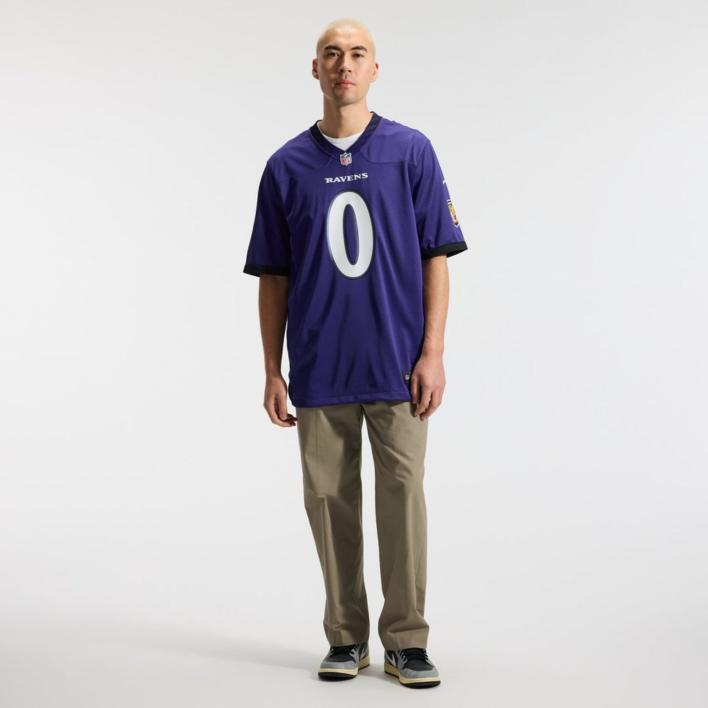 Roquan Smith Baltimore Ravens Team Game Jersey - Purple