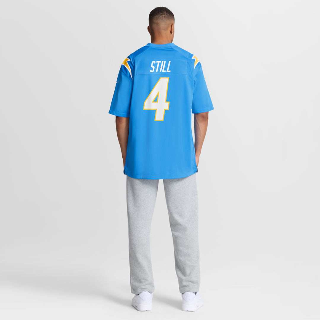 Tarheeb Still Los Angeles Chargers Team Game Jersey - Powder Blue