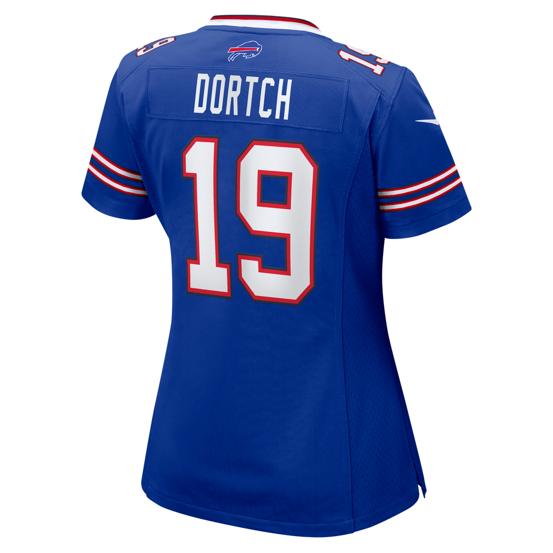 Greg Dortch Buffalo Bills Women's Team Game Jersey - Royal