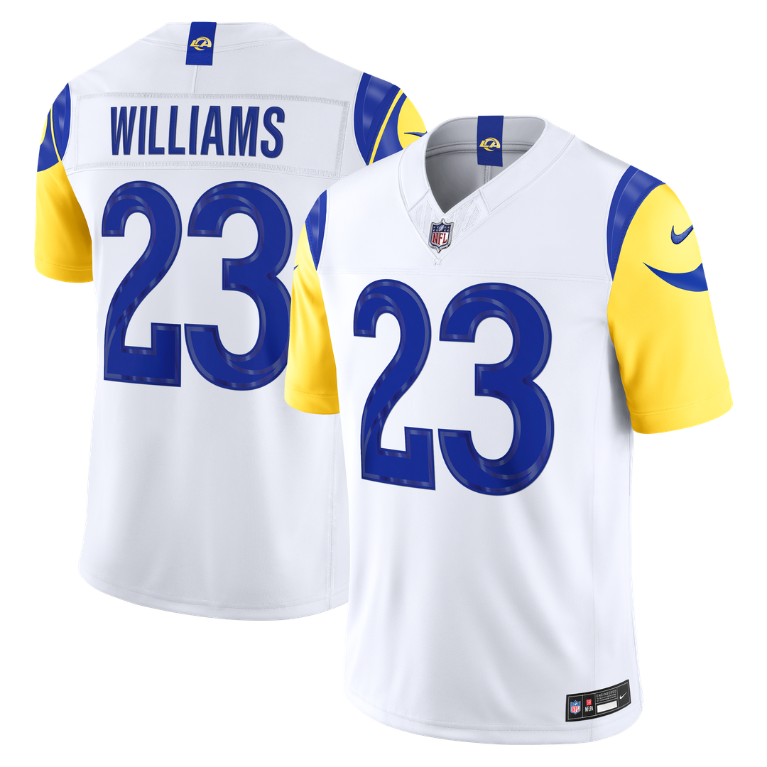 Kyren Williams Los Angeles Rams Team Vapor F.U.S.E. Stitched Limited Jersey - Royal
