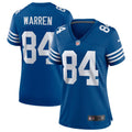 Tyler Warren Indianapolis Colts Women's Alternate Game Jersey - Royal