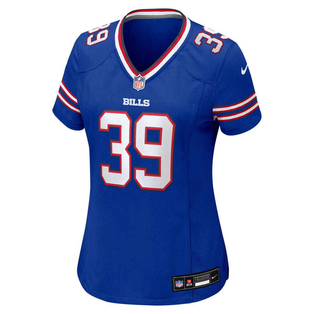 Tommy Doman Jr Buffalo Bills Women's Team Game Jersey - Royal