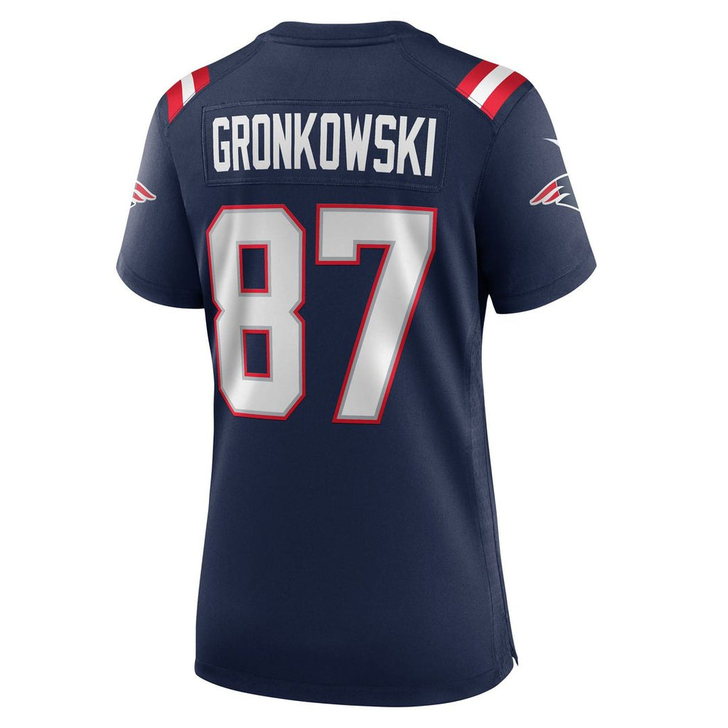 Rob Gronkowski New England Patriots Women's Alternate Retired Player Game Jersey - Red