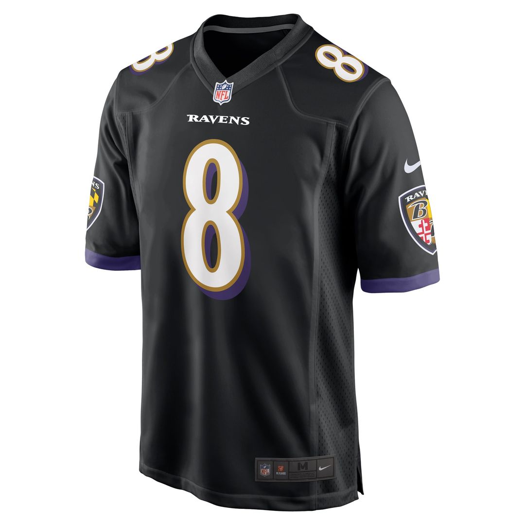 Lamar Jackson Baltimore Ravens Alternate Game Jersey - Purple