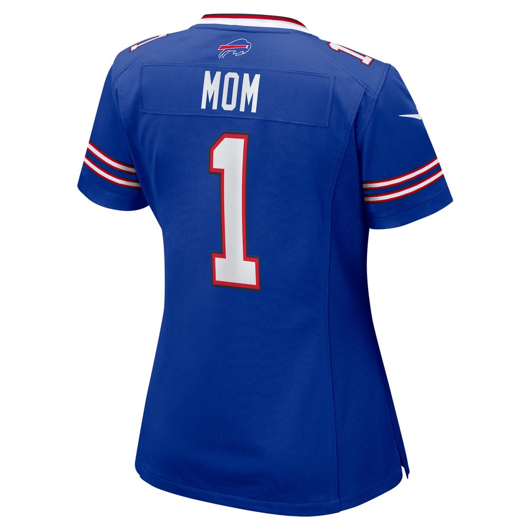 Number 1 Mom Buffalo Bills Women's Game Jersey - Royal
