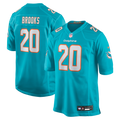 Jordyn Brooks Miami Dolphins Game Jersey - Aqua