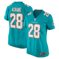 De’Von Achane Miami Dolphins Women's Player Game Jersey - Aqua