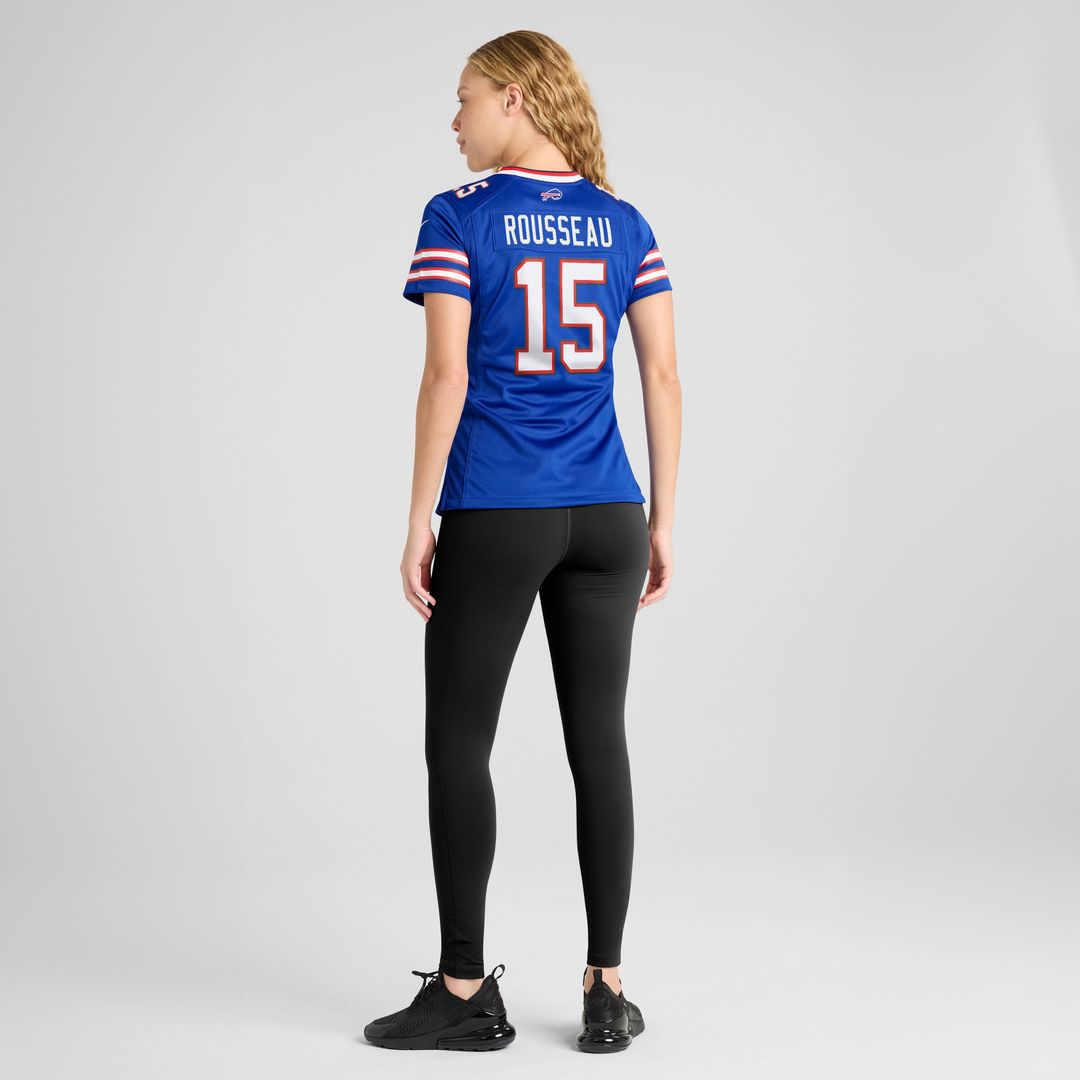 Gregory Rousseau Buffalo Bills Women's Team Game Jersey - Royal