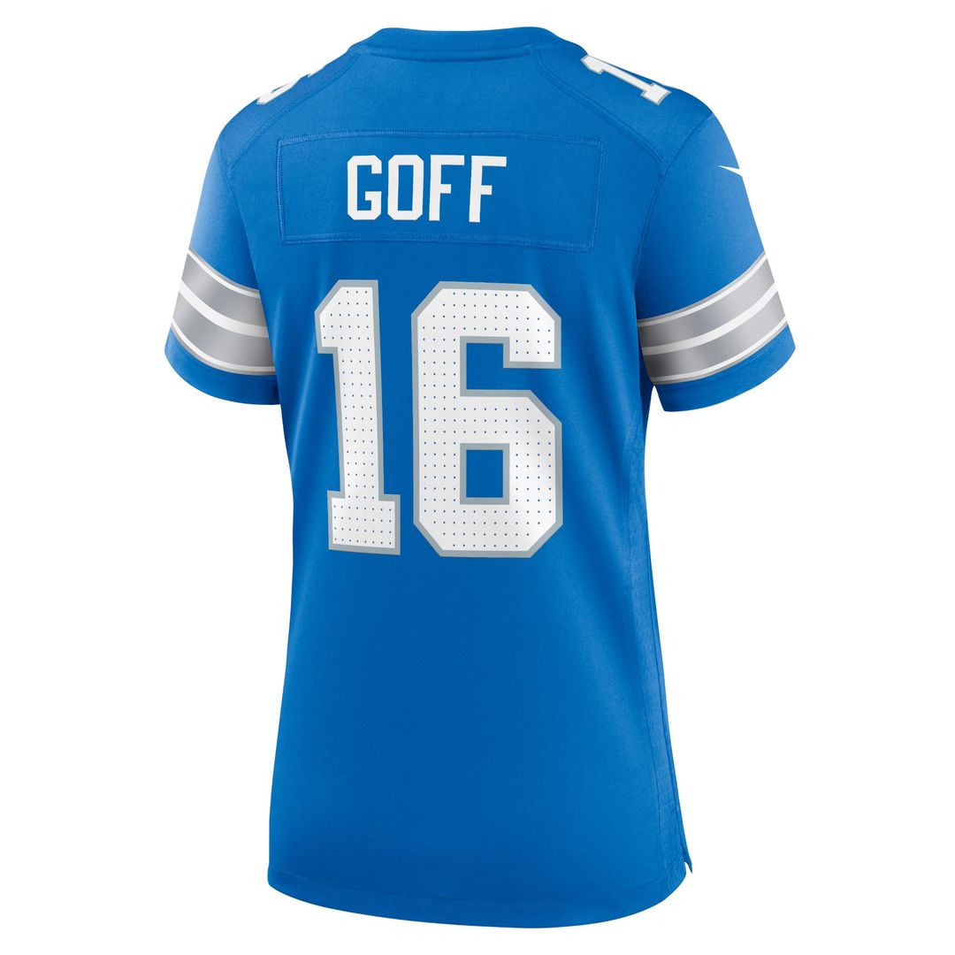 Jared Goff Detroit Lions Women's 2nd Alternate Game Jersey - Black
