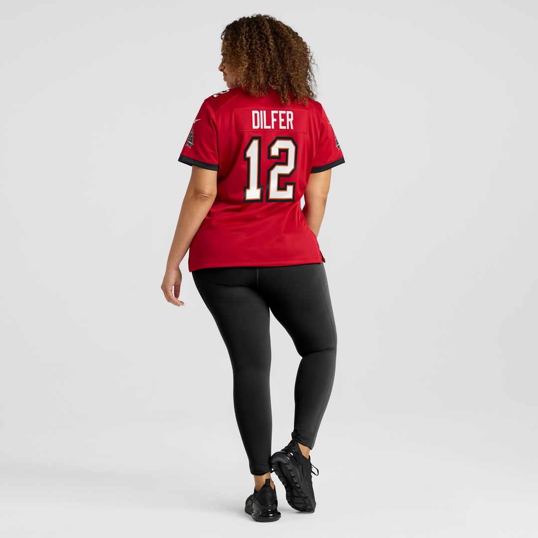 Trent Dilfer Tampa Bay Buccaneers Women's Game Retired Player Jersey - Red