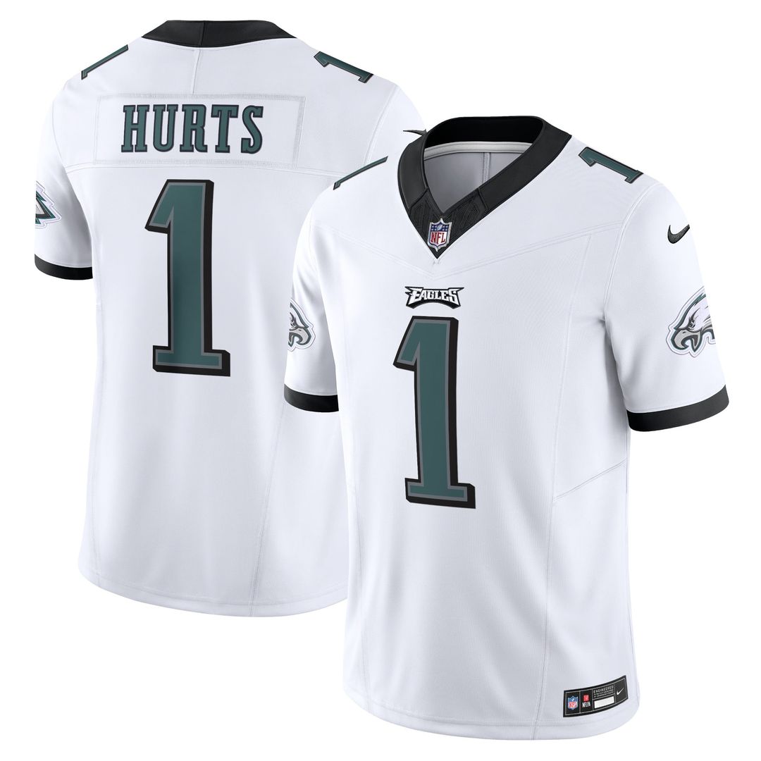 Jalen Hurts Philadelphia Eagles Vapor F.U.S.E. Limited Jersey - White