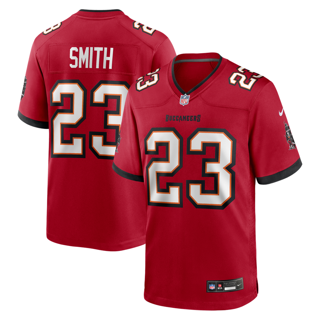Tykee Smith Tampa Bay Buccaneers Game Jersey - Red