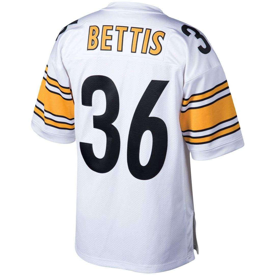 Jerome Bettis Pittsburgh Steelers 2005 Authentic Throwback Retired Player Jersey - White