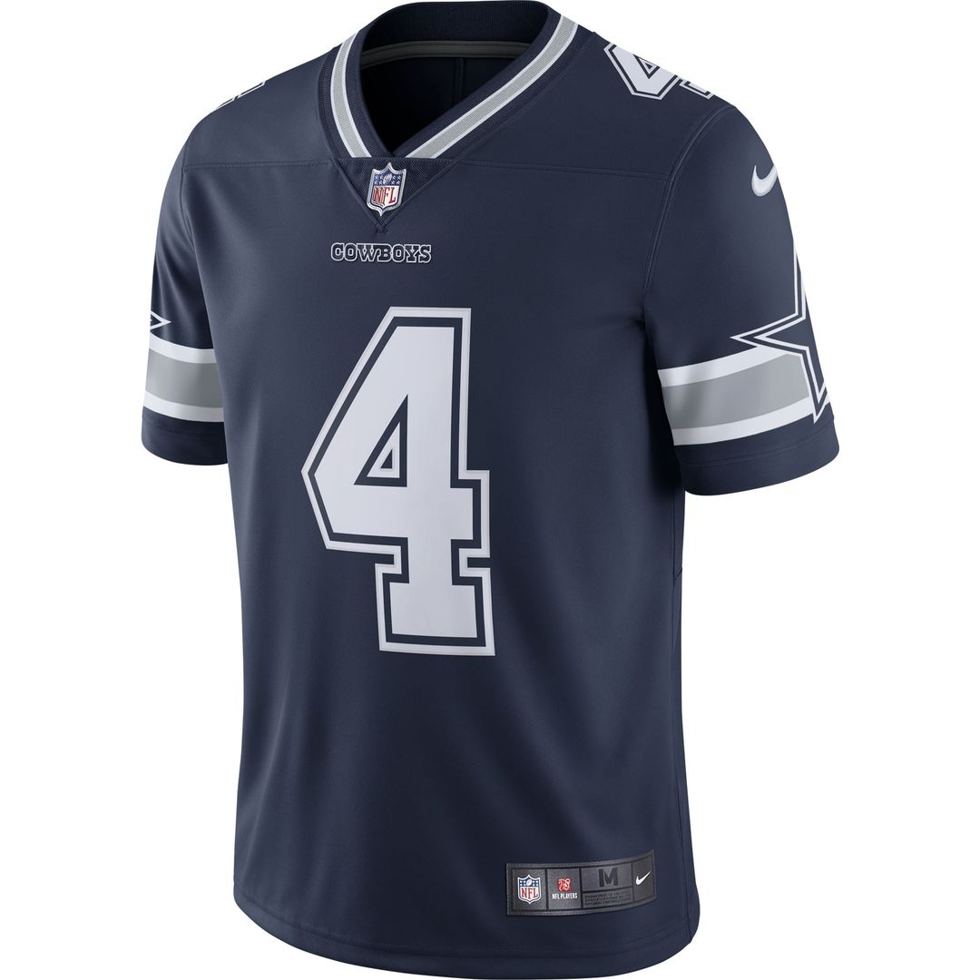 Dak Prescott Dallas Cowboys Color Rush Vapor Limited Jersey - White