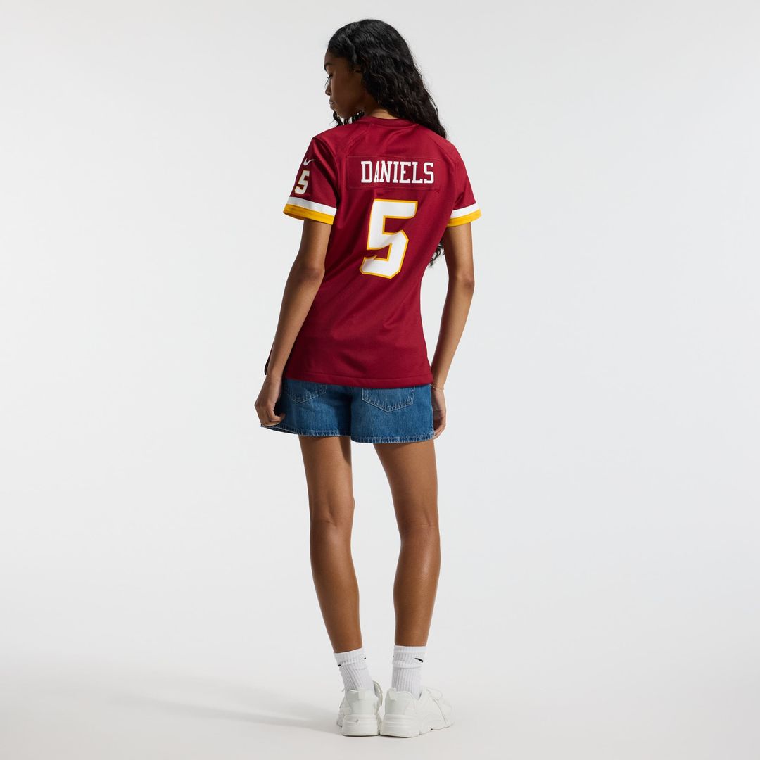 Jayden Daniels Washington Commanders Women's Game Jersey - Burgundy
