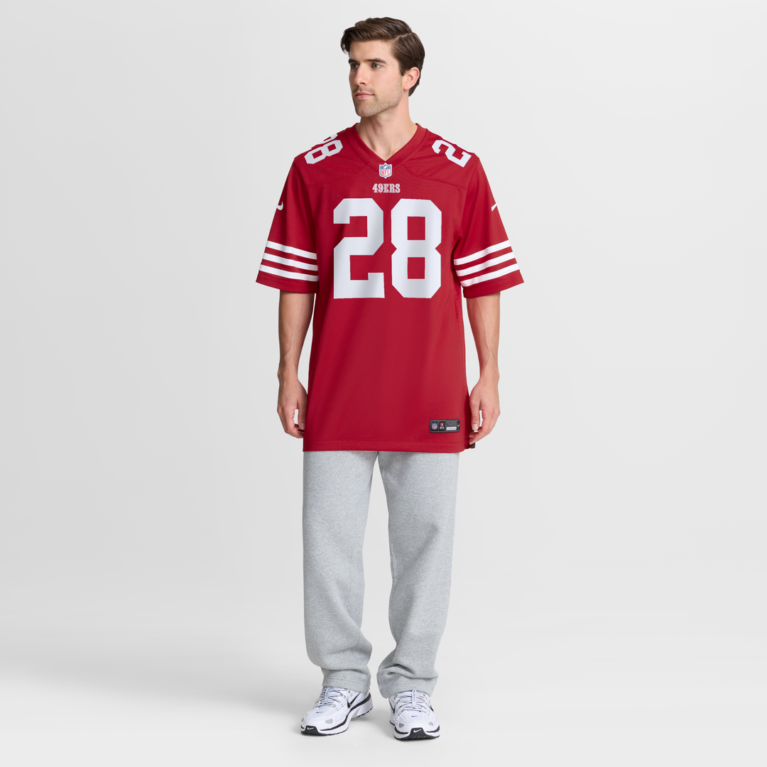 Ephesians Prysock San Francisco 49ers Team Game Jersey - Scarlet