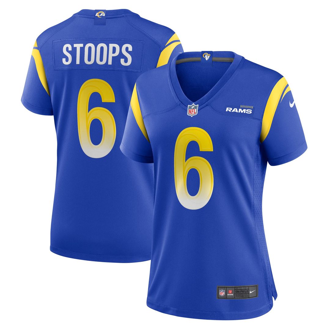 Drake Stoops Los Angeles Rams Women's Game Jersey - Royal