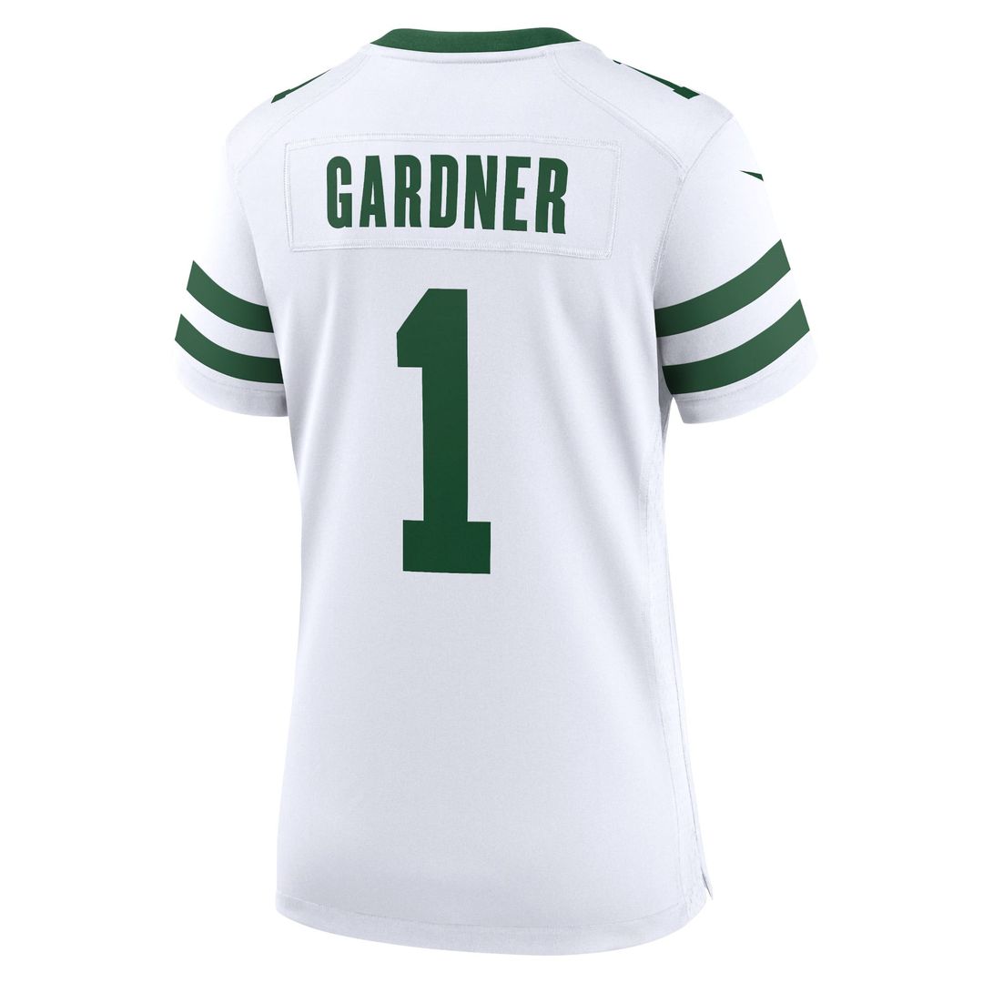Ahmad Sauce Gardner New York Jets Women's Game Jersey - Legacy White