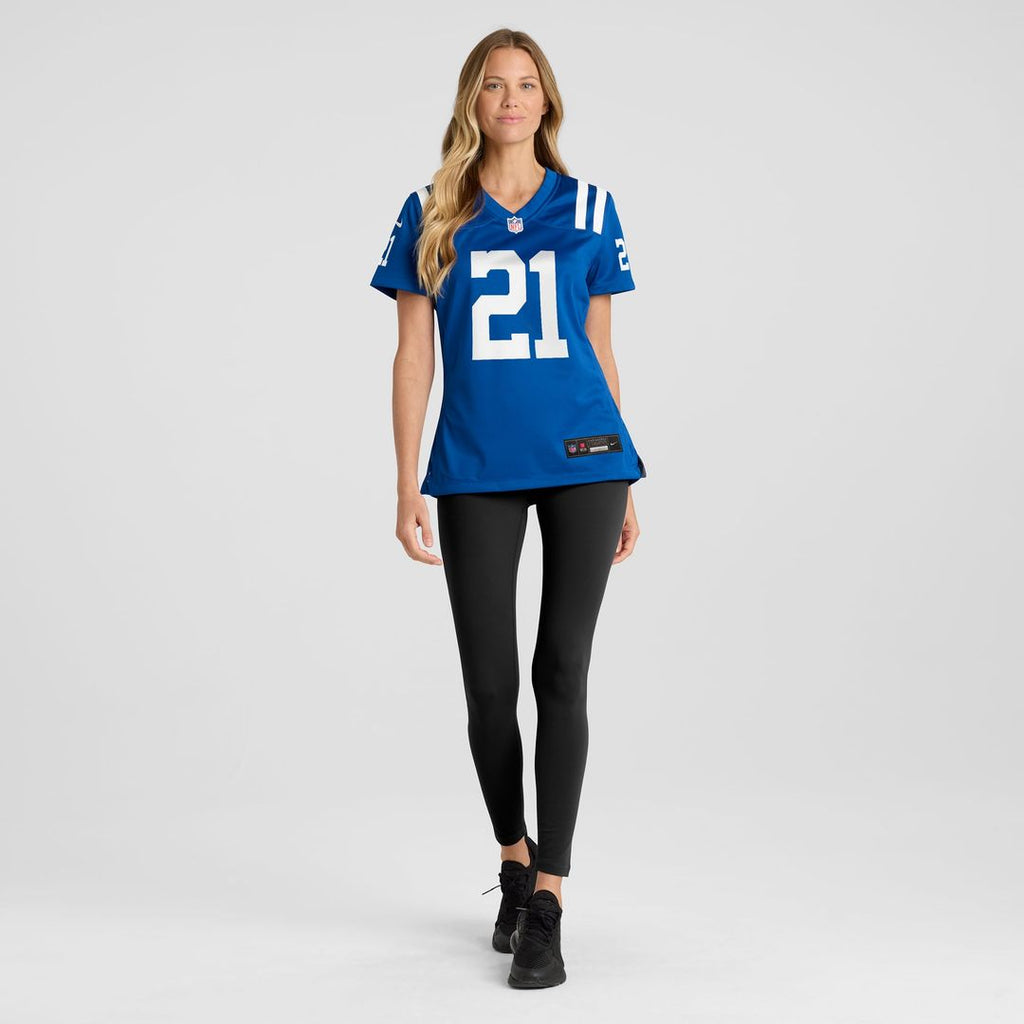 DJ Giddens Indianapolis Colts Women's Team Game Jersey - Royal