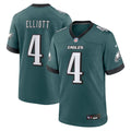 Jake Elliott Philadelphia Eagles Team Game Jersey - Midnight Green