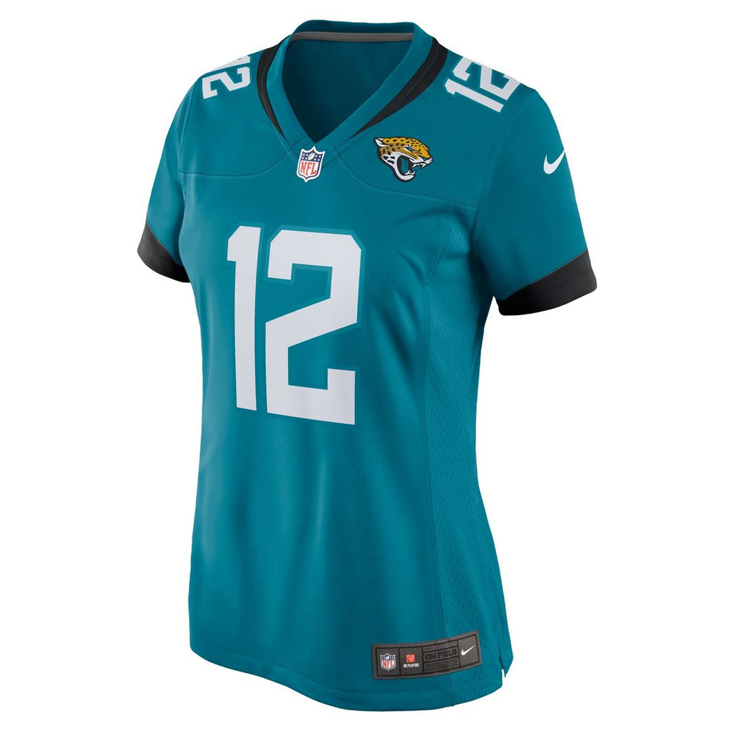 Nathan Rourke Jacksonville Jaguars Women's Team Game Jersey - Teal