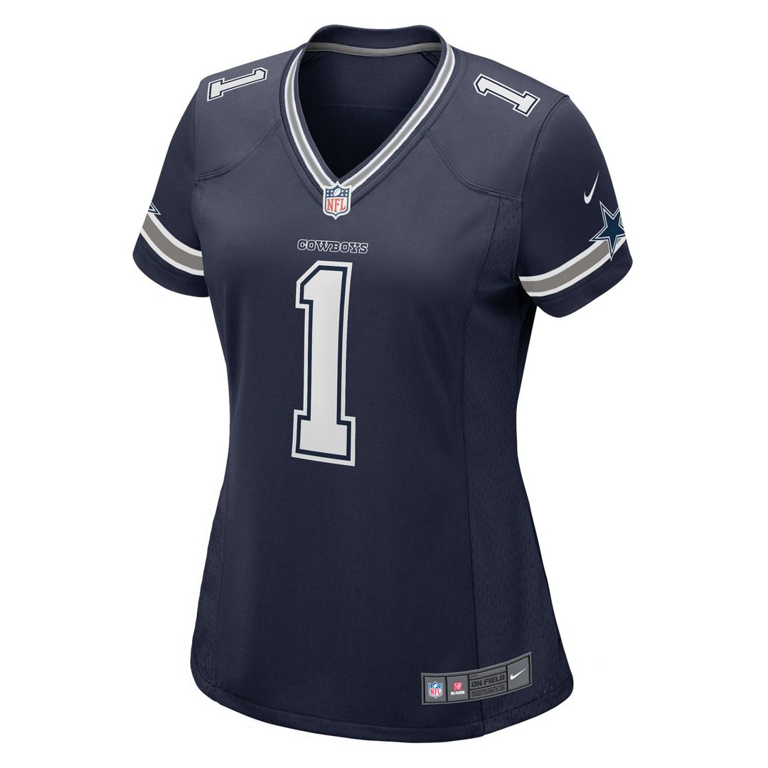 Number 1 Bride Dallas Cowboys Women's Game Jersey - Navy