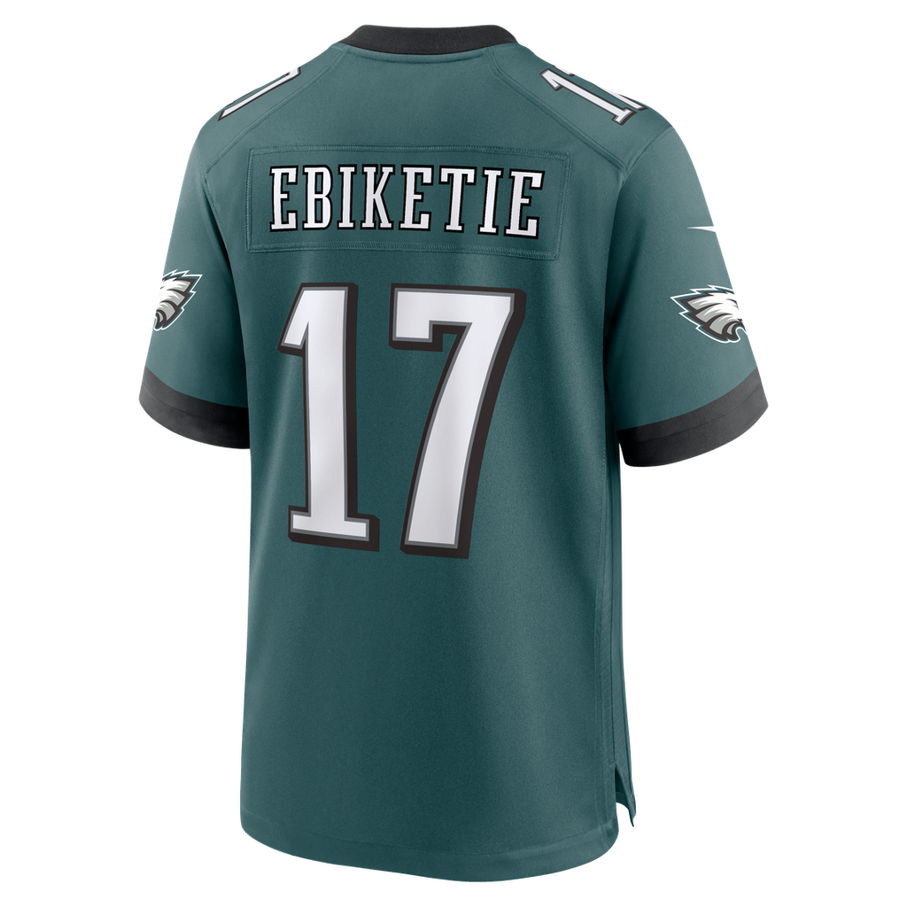 Arnold Ebiketie Philadelphia Eagles Team Game Jersey - Midnight Green
