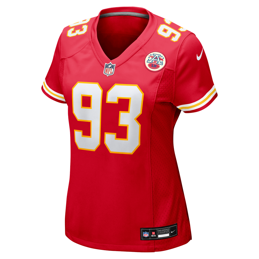 Zacch Pickens Kansas City Chiefs Women's Team Game Jersey - Red