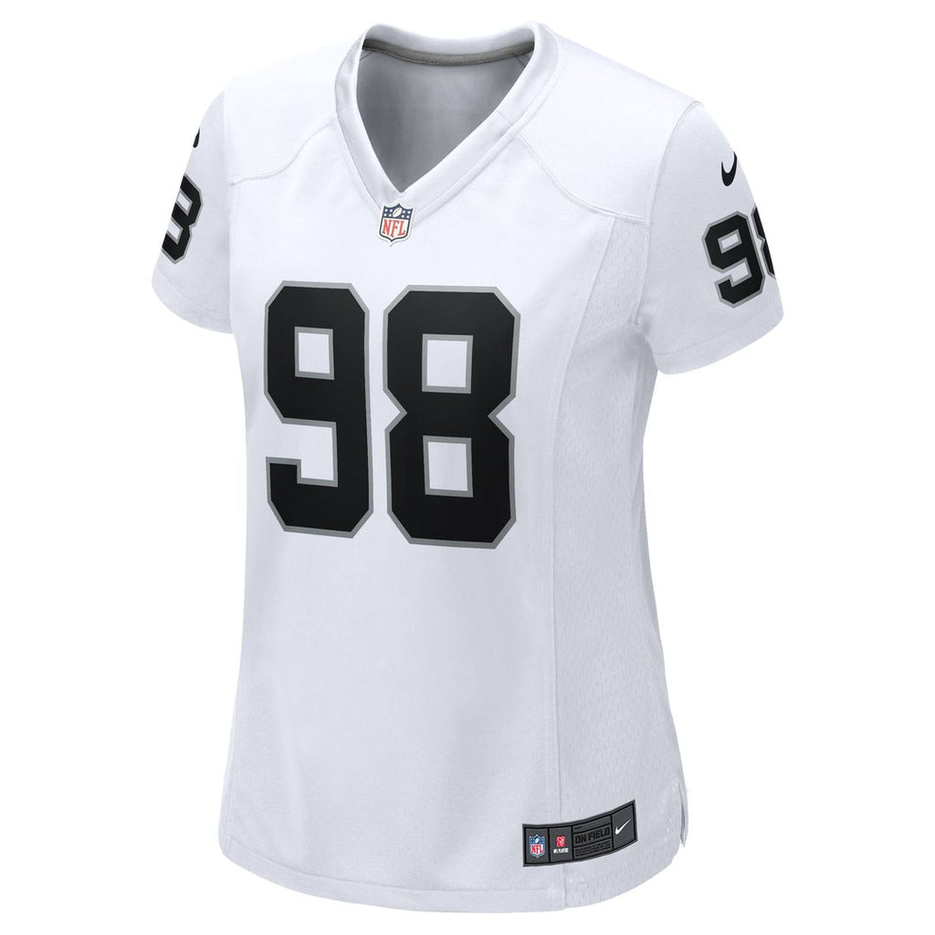Maxx Crosby Las Vegas Raiders Women's Game Jersey - White