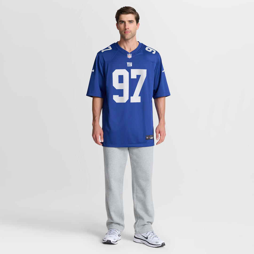 Bobby Jamison - Travis New York Giants Team Game Jersey - Royal