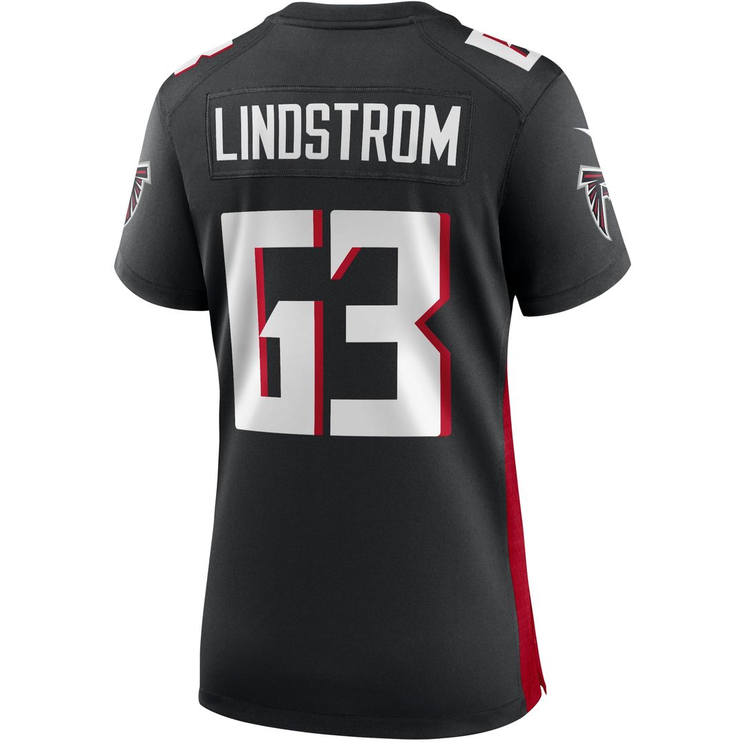 Chris Lindstrom Atlanta Falcons Women's Game Jersey - Black