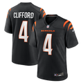Sean Clifford Cincinnati Bengals Team Game Jersey - Black