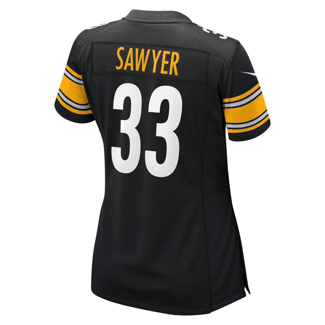 Jack Sawyer Pittsburgh Steelers Women's Team Game Jersey - Black