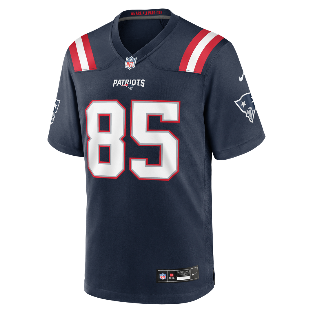 Hunter Henry New England Patriots Team Game Jersey - Navy