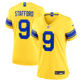 Matthew Stafford Los Angeles Rams Women's Classic Sol Game Jersey