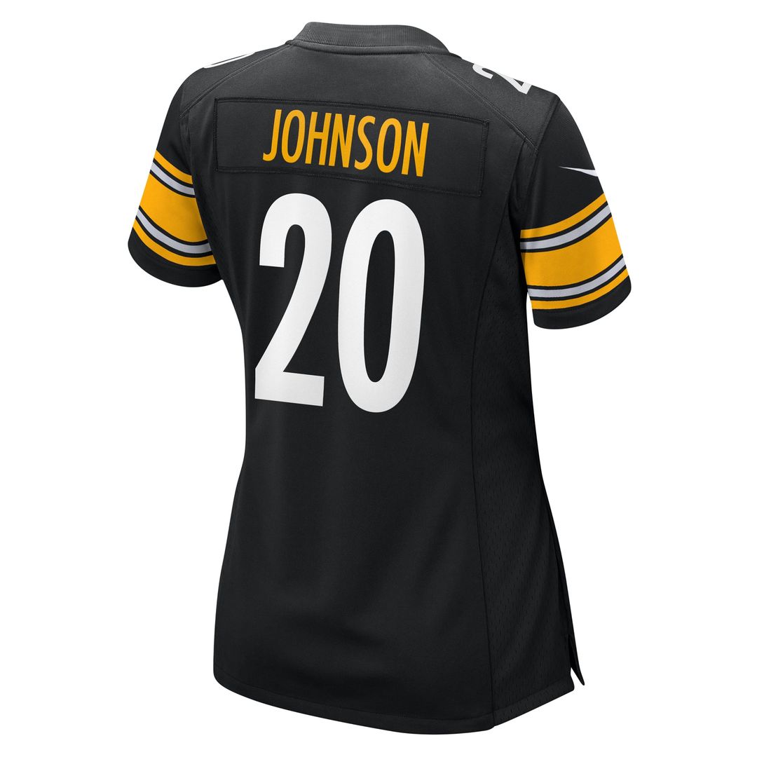 Kaleb Johnson Pittsburgh Steelers Women's Team Game Jersey - Black