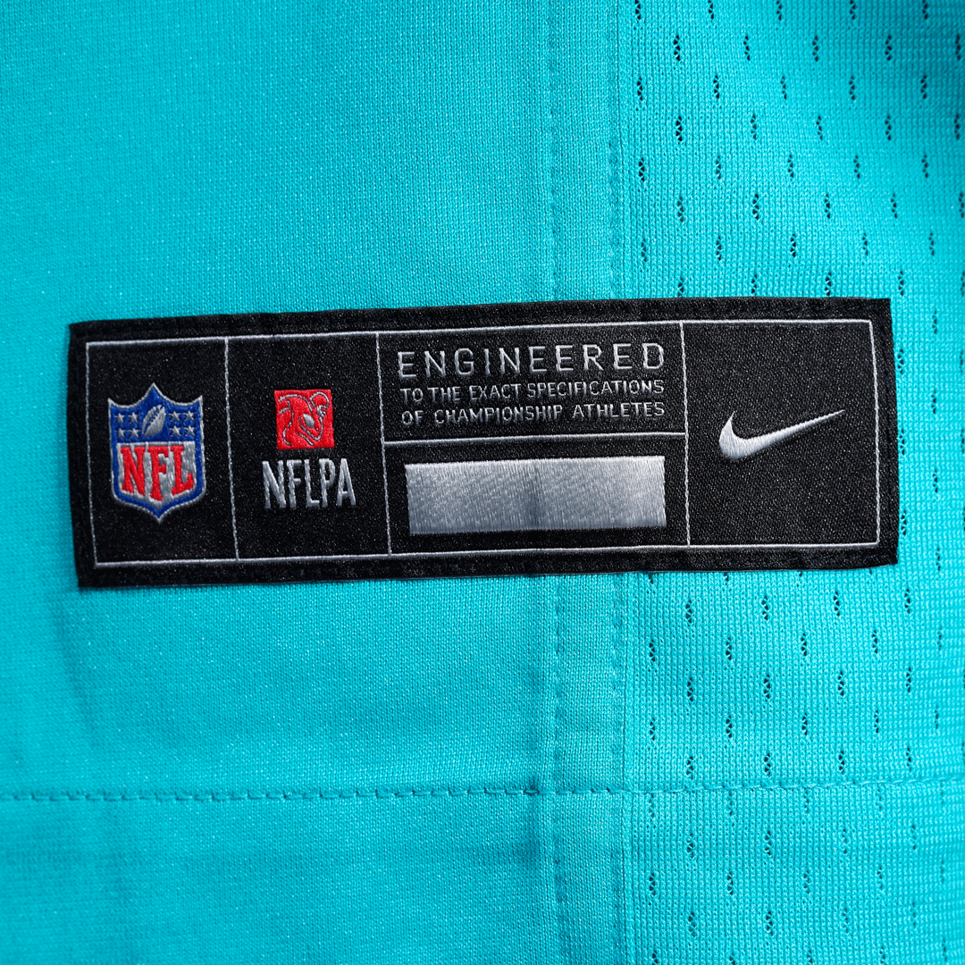 Malik Willis Miami Dolphins Game Jersey - Aqua