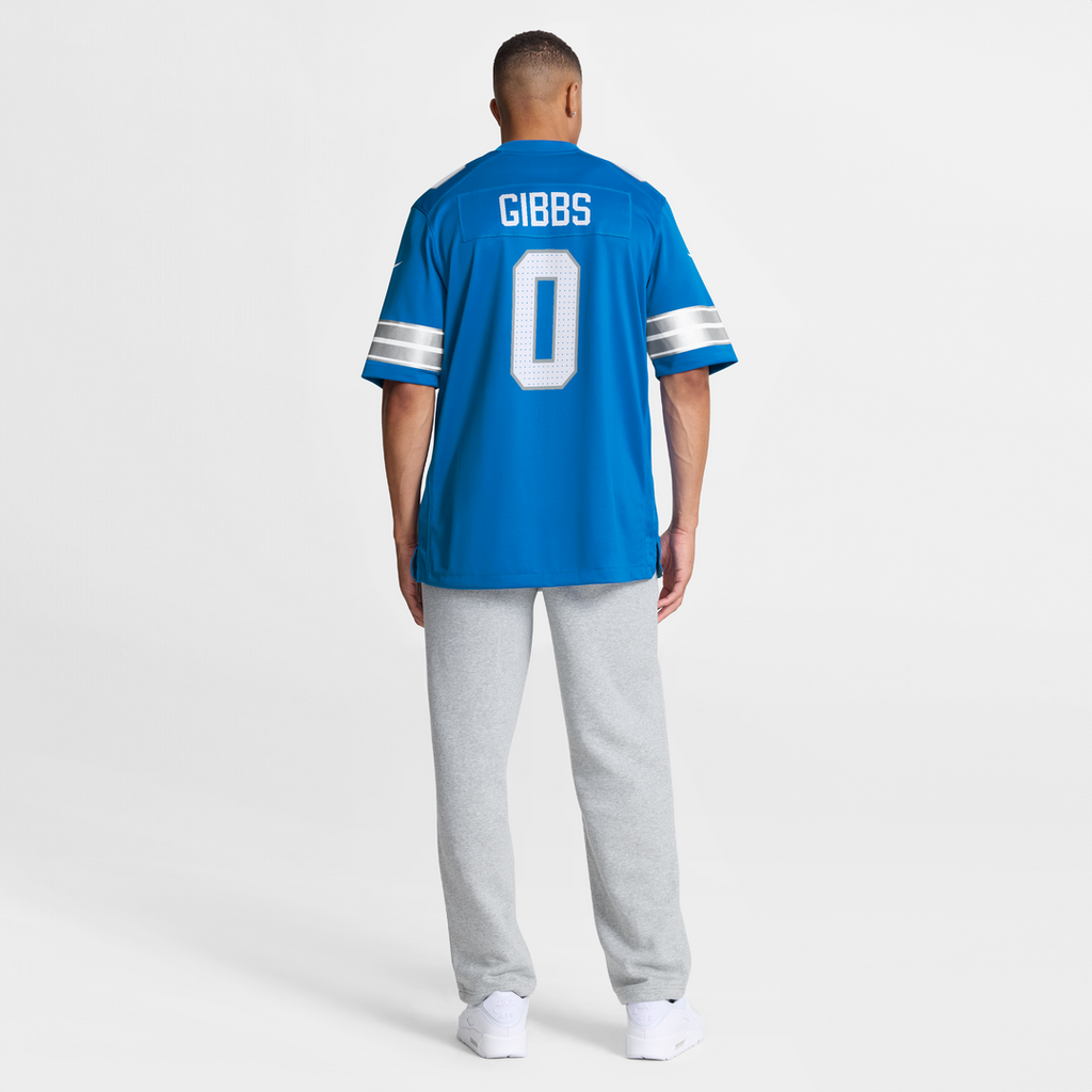 Jahmyr Gibbs Detroit Lions Game Player Jersey - Blue
