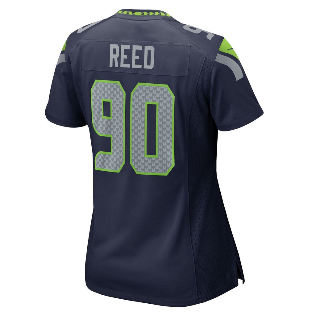 Jarran Reed Seattle Seahawks Women's Team Game Jersey - College Navy