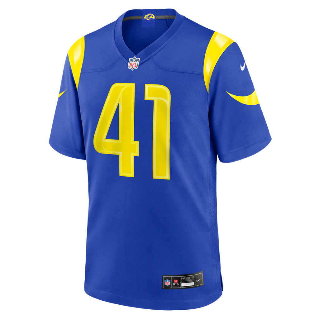 Zech McPhearson Los Angeles Rams Team Game Jersey - Royal