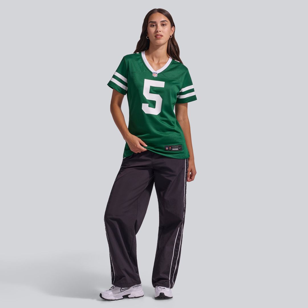 Garrett Wilson New York Jets Women's Alternate Game Jersey - Legacy Black