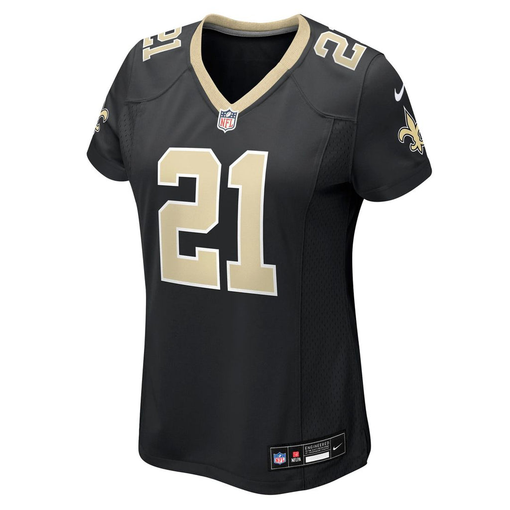 Justin Reid New Orleans Saints Women's Team Game Jersey - Black