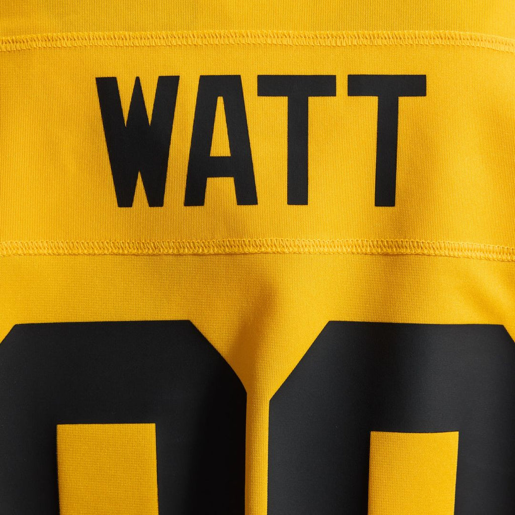 T.J. Watt Pittsburgh Steelers Women's Alternate 1933 Throwback Game Jersey - Gold
