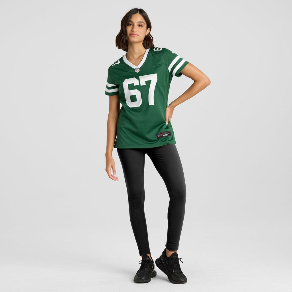 Jordan Meredith New York Jets Women's Team Game Jersey - Legacy Green